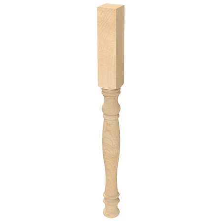 DESIGNS OF DISTINCTION English Country Bar Column with Foot - Cherry 01000310CH1